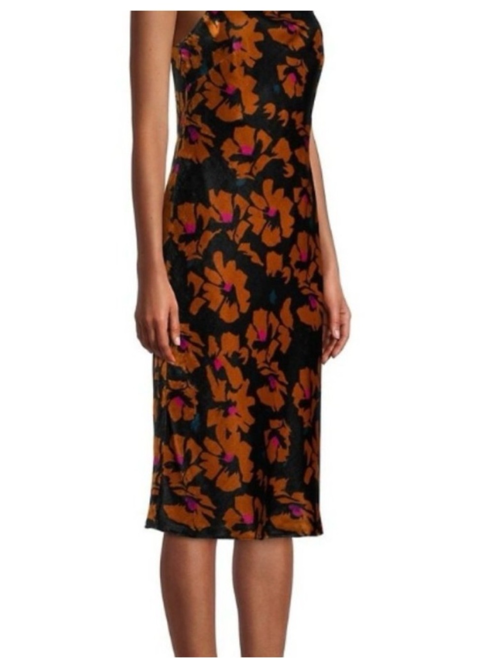 Milly Gabbi winter floral velvet dress